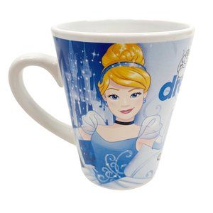Disney Coffee Mug Cinderella Dare To Dream Galerie Ceramic 12 oz Fairy Art